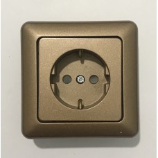 Розетка Duwi Everluxe Germany 16 A / 250 Вт