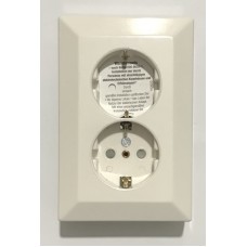 Розетка Duwi Standart Quadro 16 A / 250 Вт